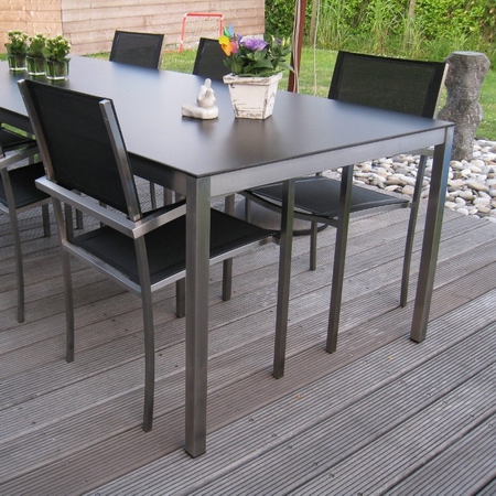 tafel RVS - trespa - 1