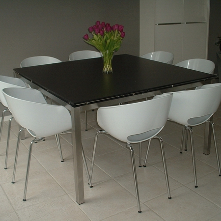 tafel RVS - trespa - 3